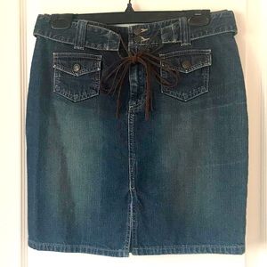 Vintage Denim Skirt